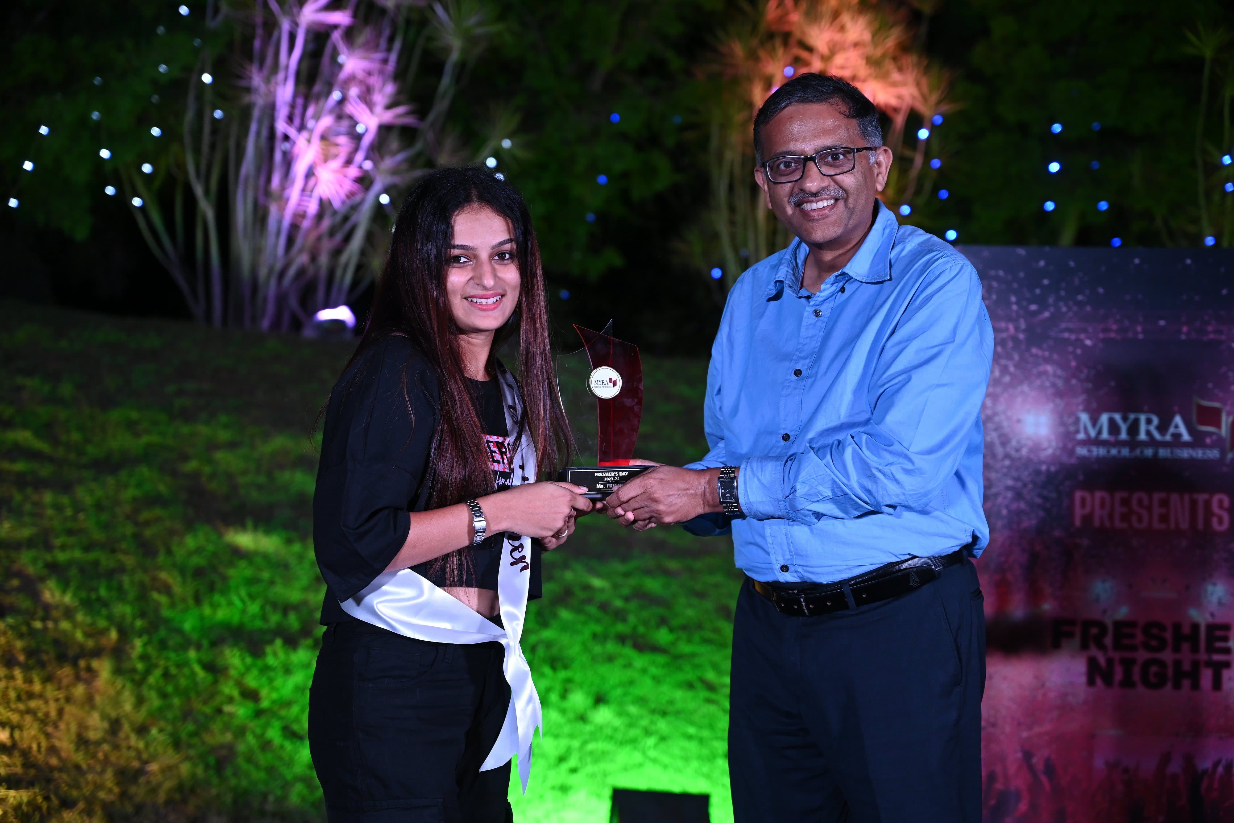 MYRA School of Business Mysore Fresher Day photo 47