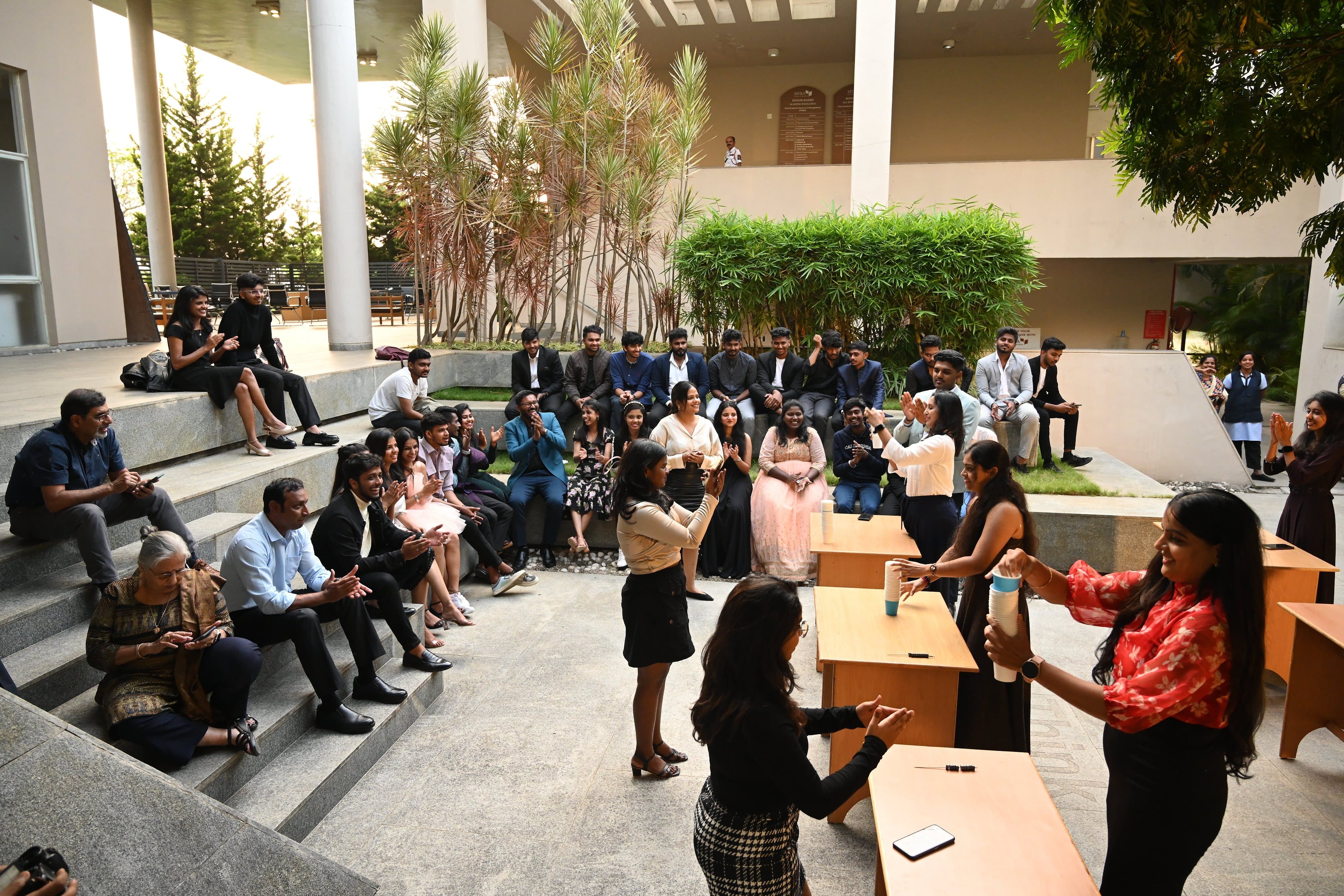 MYRA School of Business Mysore Fresher Day photo 86