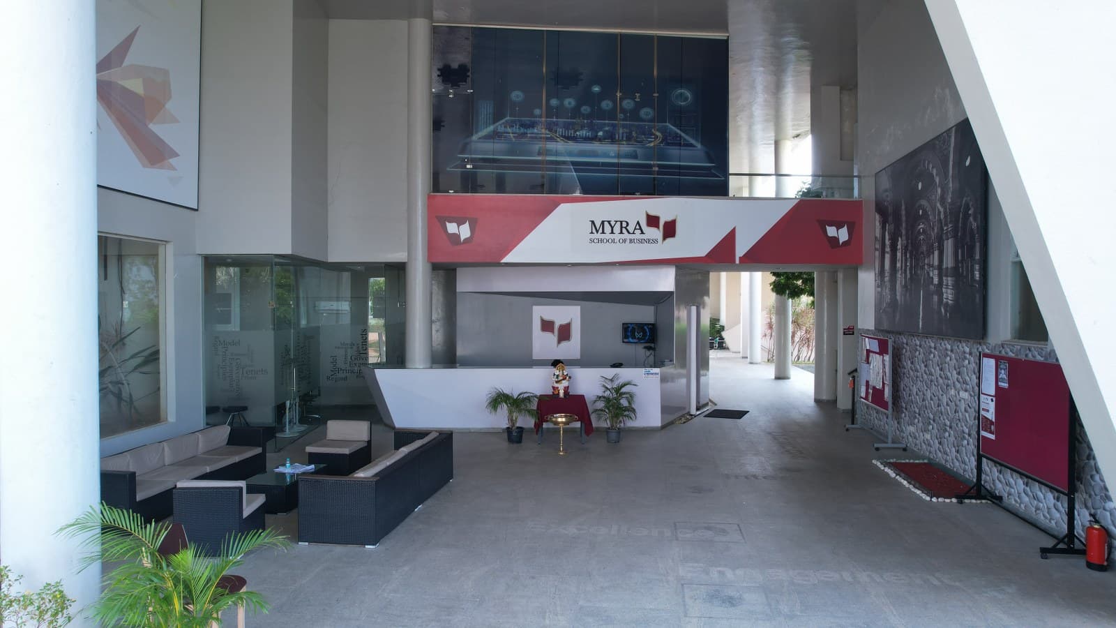 MYRA School of Business Mysore Drone MSB Photos photo 5