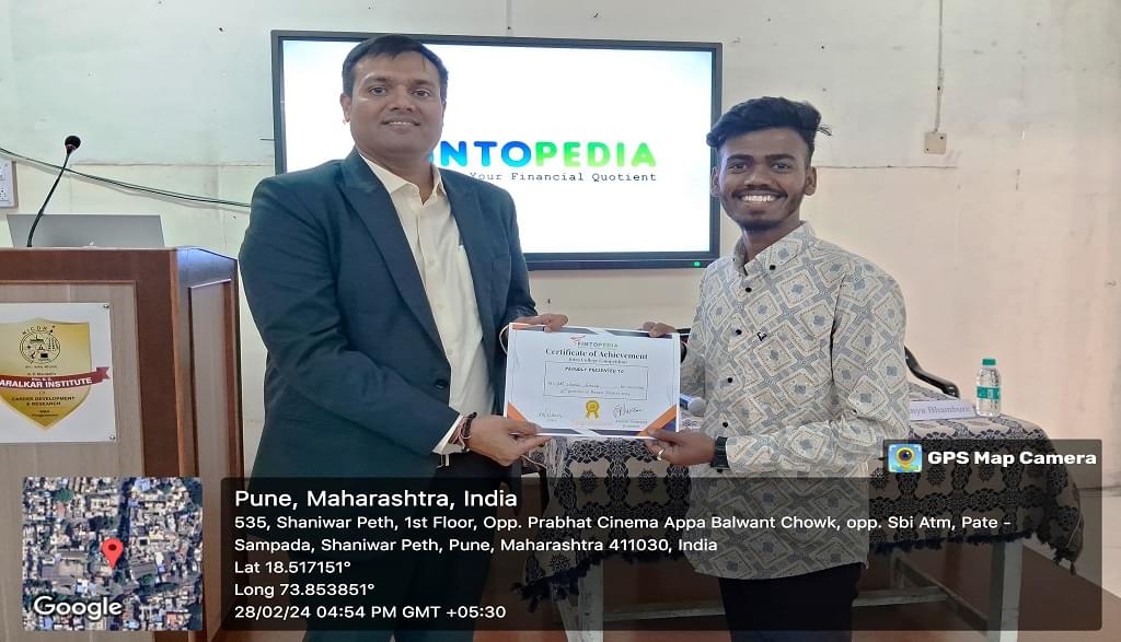 S. P. Mandali's Prin. N.G.Naralkar Institute of Career Development & Research, Pune Financial Literacy photo 6