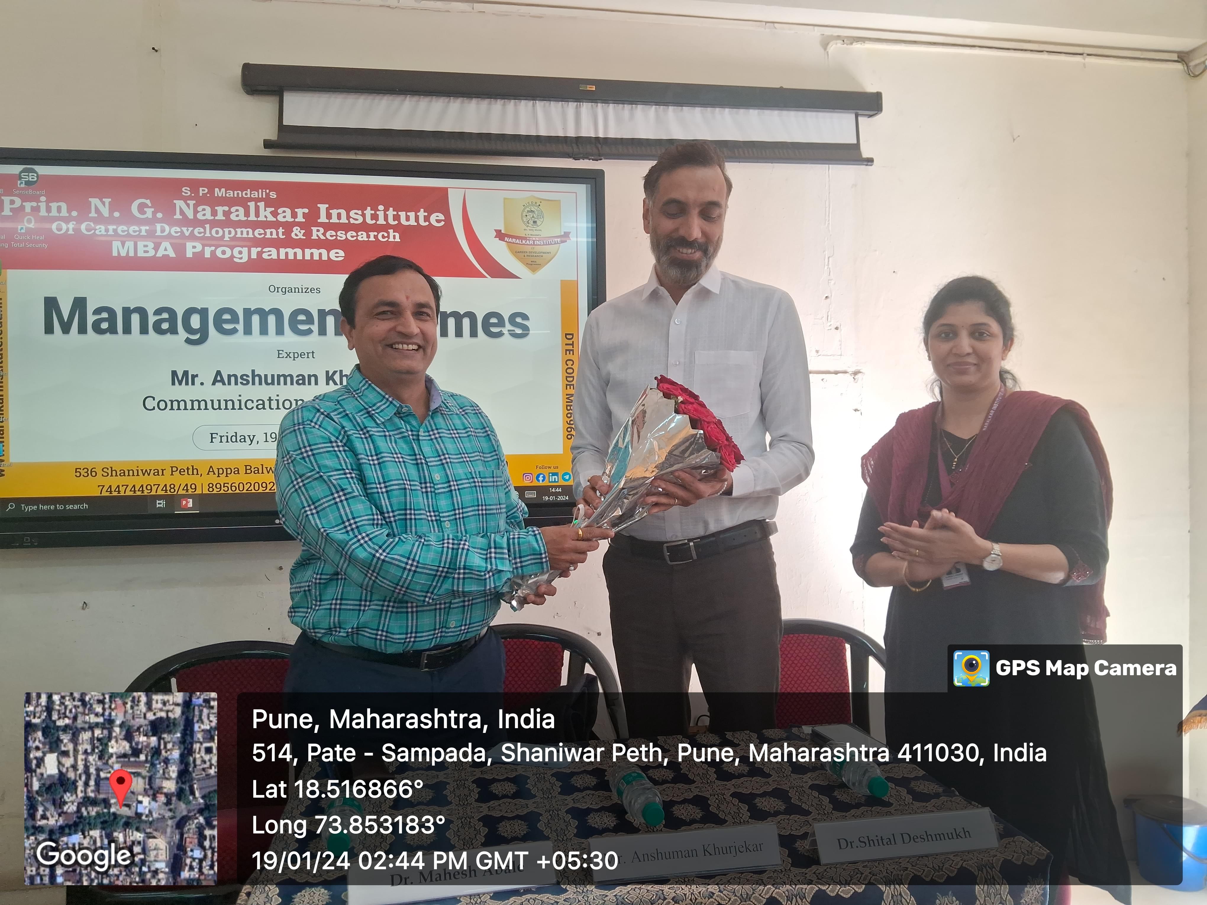 S. P. Mandali's Prin. N.G.Naralkar Institute of Career Development & Research, Pune Management Games Images photo 5