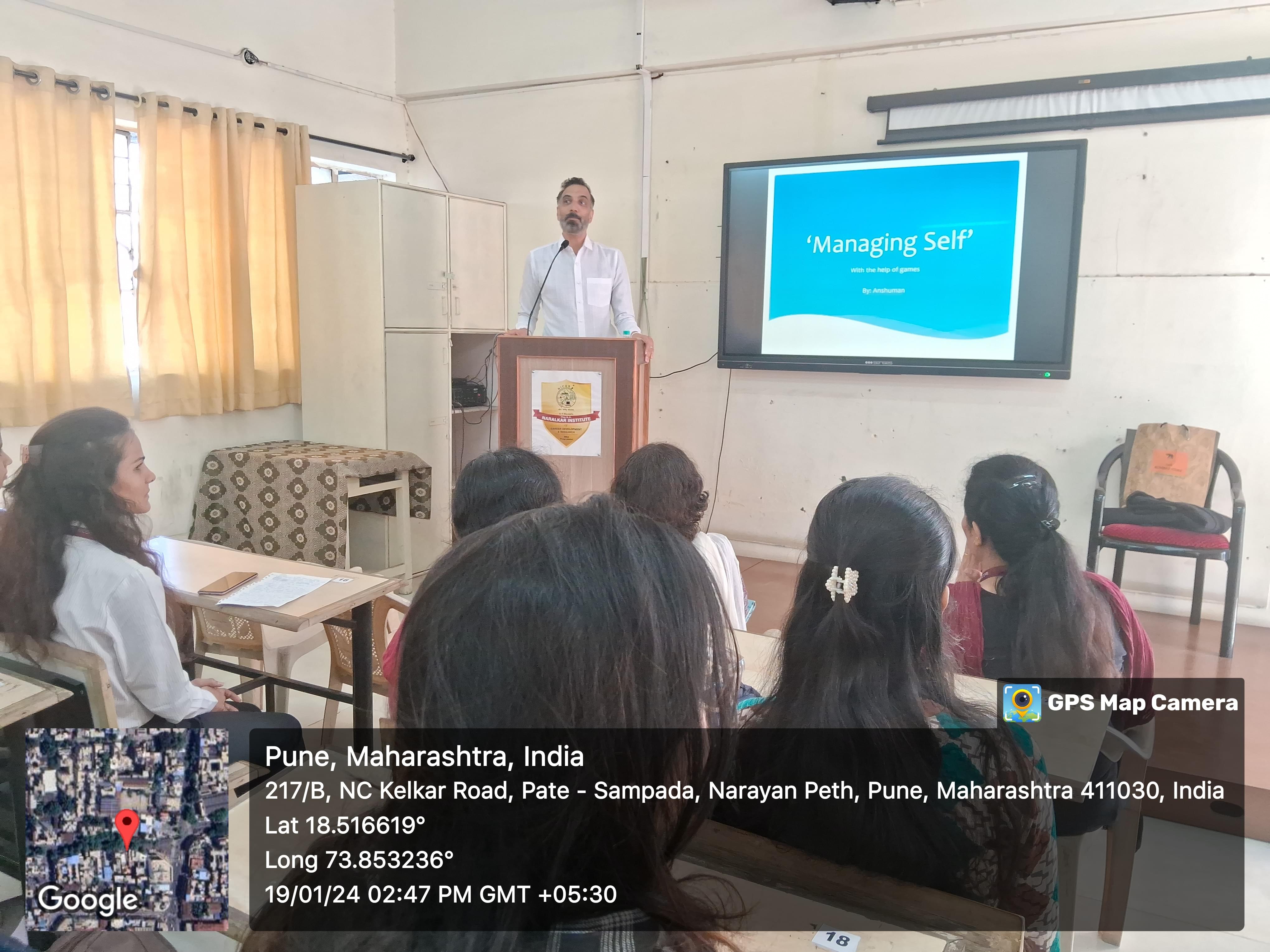 S. P. Mandali's Prin. N.G.Naralkar Institute of Career Development & Research, Pune Management Games Images photo 7