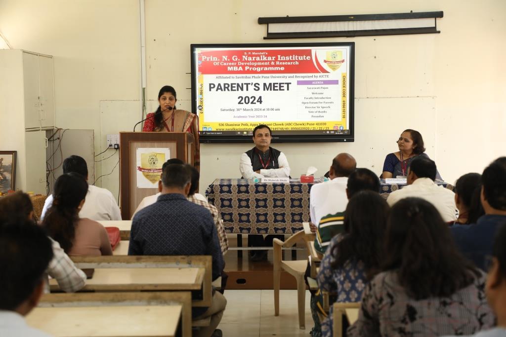S. P. Mandali's Prin. N.G.Naralkar Institute of Career Development & Research, Pune Parents Meet Images photo 2