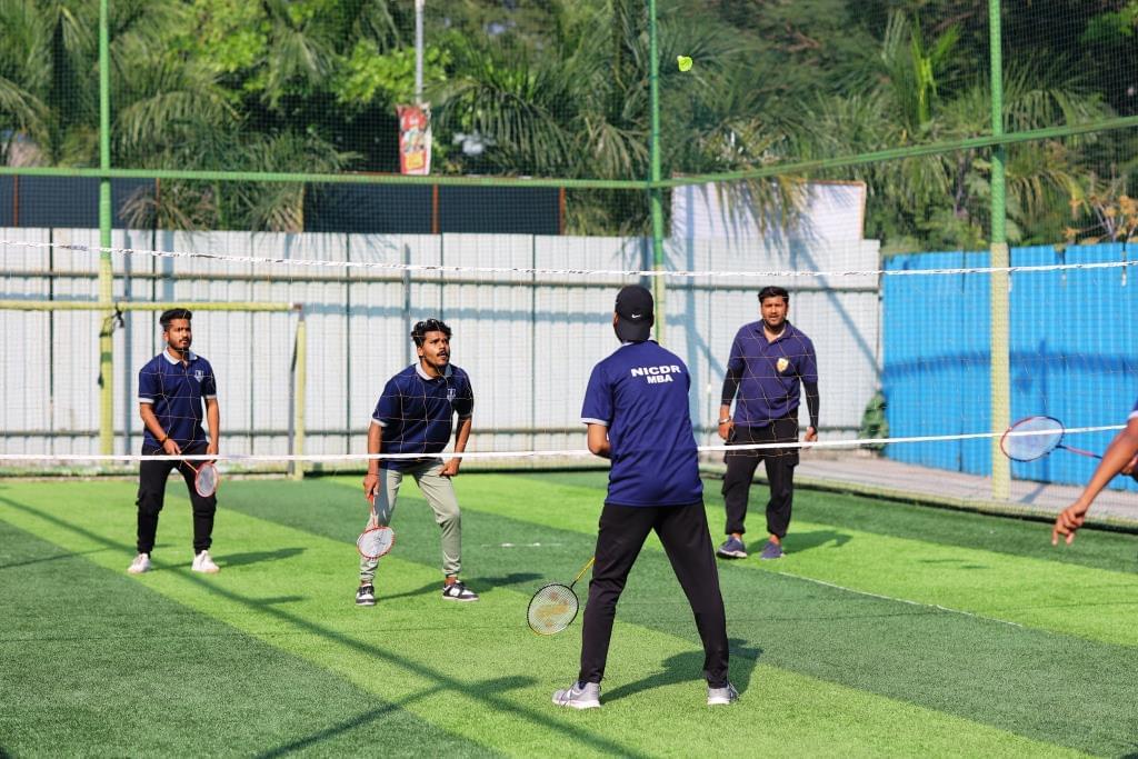 S. P. Mandali's Prin. N.G.Naralkar Institute of Career Development & Research, Pune NPL Badminton Images photo 3