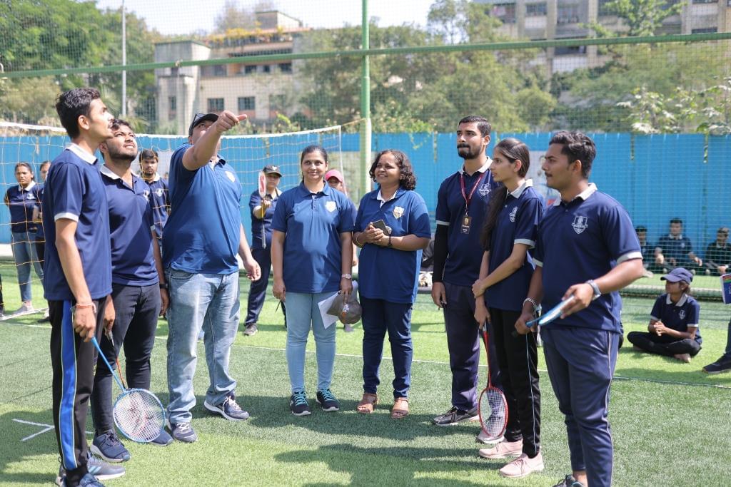 S. P. Mandali's Prin. N.G.Naralkar Institute of Career Development & Research, Pune NPL Badminton Images photo 4