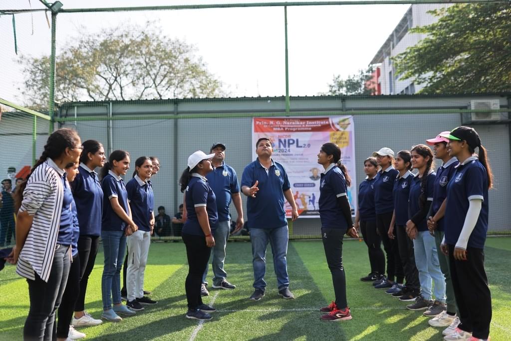 S. P. Mandali's Prin. N.G.Naralkar Institute of Career Development & Research, Pune NPL Cricket Images photo 6