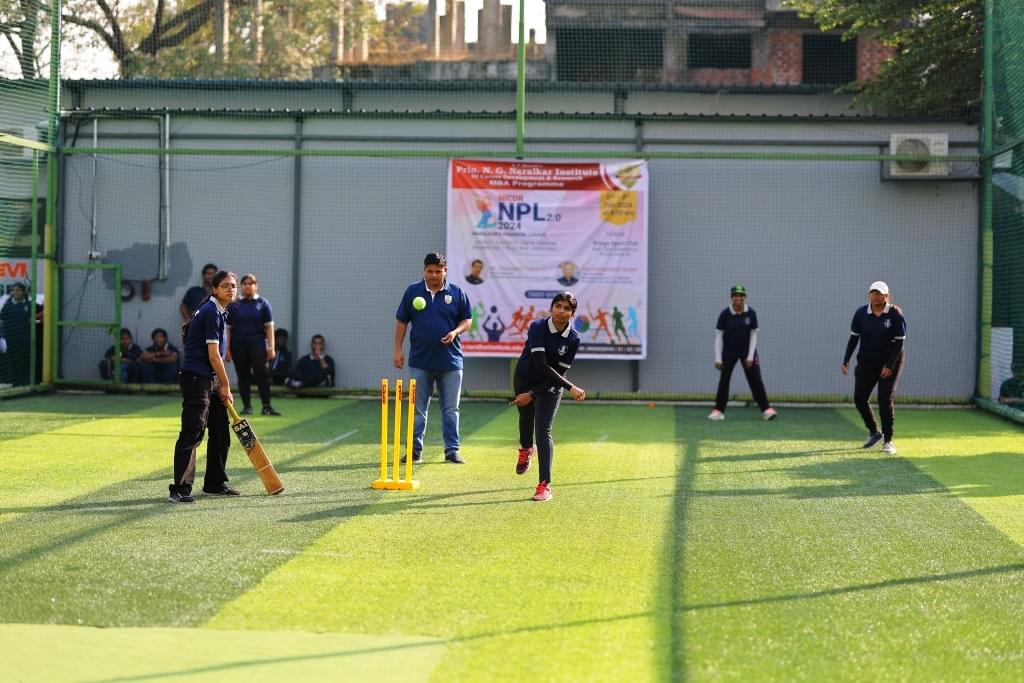 S. P. Mandali's Prin. N.G.Naralkar Institute of Career Development & Research, Pune NPL Cricket Images photo 10