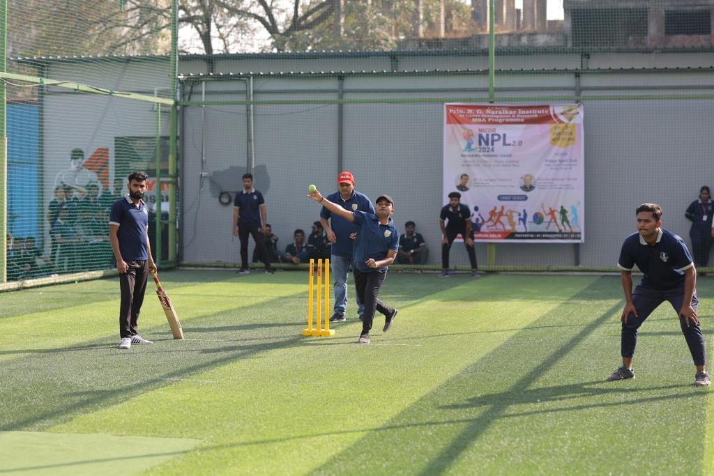 S. P. Mandali's Prin. N.G.Naralkar Institute of Career Development & Research, Pune NPL Cricket Images photo 18