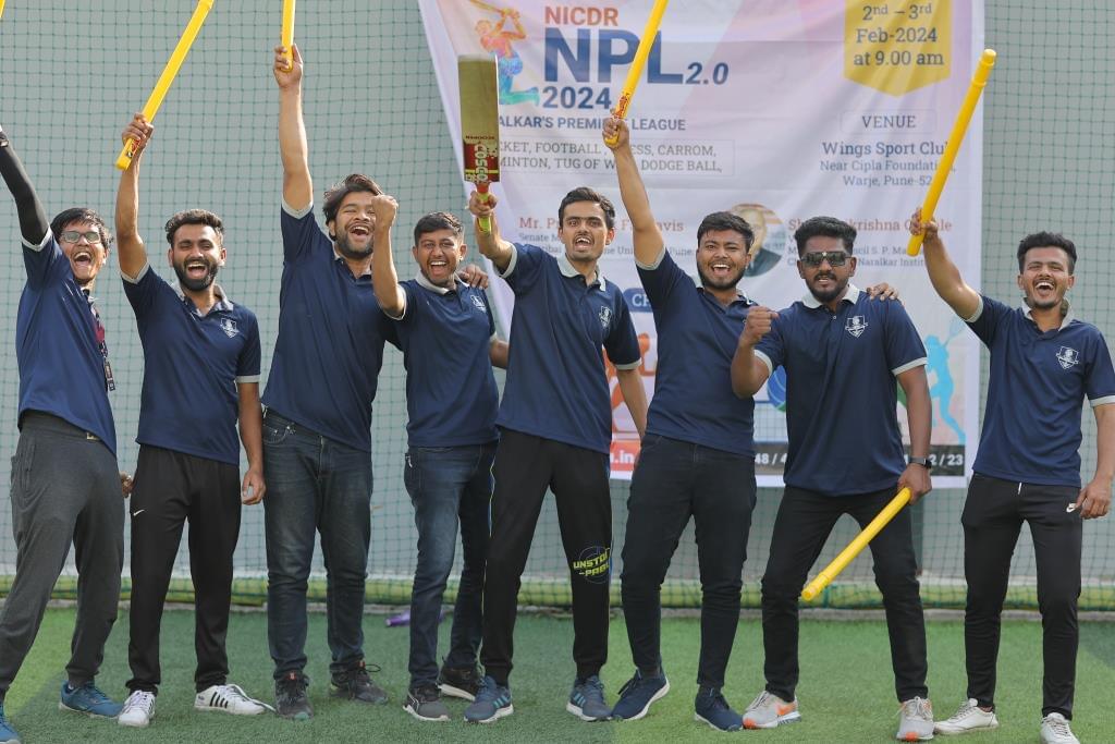 S. P. Mandali's Prin. N.G.Naralkar Institute of Career Development & Research, Pune NPL Cricket Images photo 19