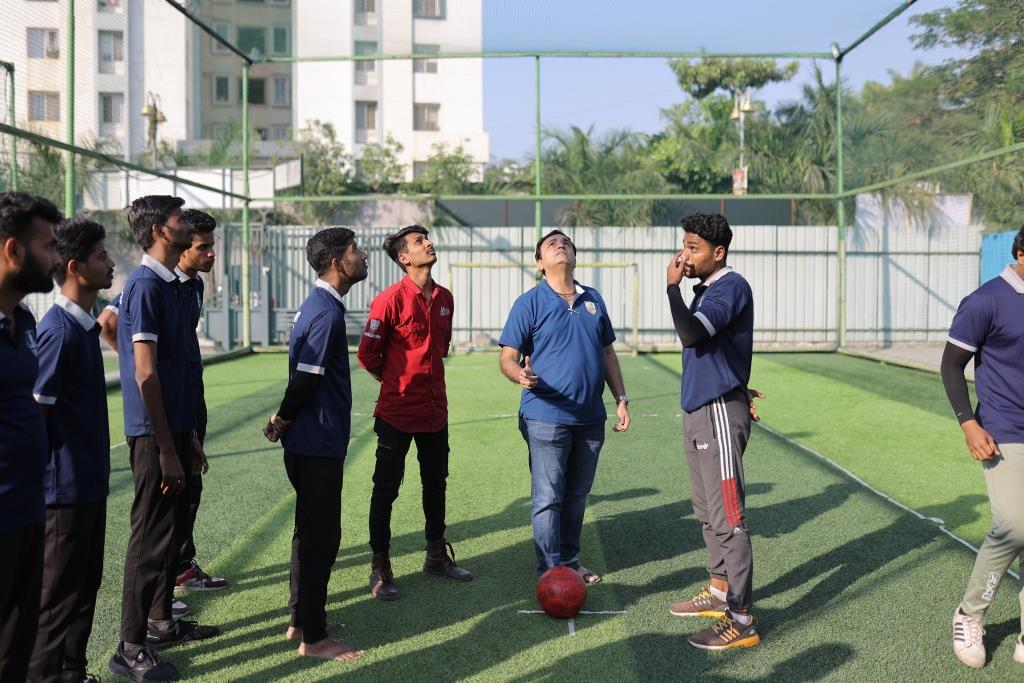 S. P. Mandali's Prin. N.G.Naralkar Institute of Career Development & Research, Pune NPL Football Images photo 2