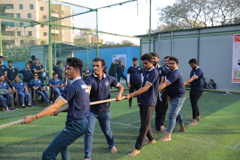 S. P. Mandali's Prin. N.G.Naralkar Institute of Career Development & Research, Pune NPL TugofWar Images photo 3