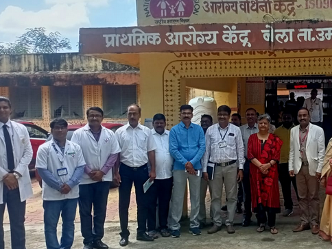 AIIMS Nagpur Inauguration of outreach OPD at PHC Bela photo 1