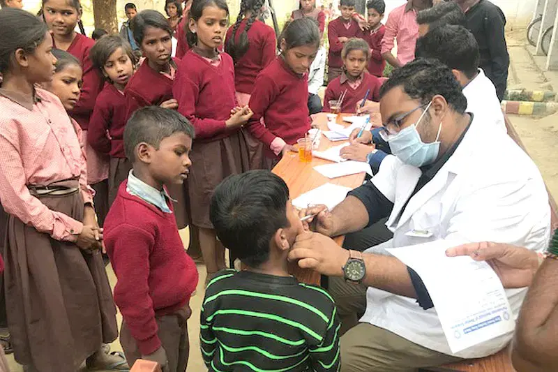 Purvanchal Institute of Dental Sciences Gorakhpur Health Camp photo 4