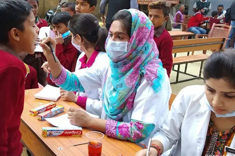 Purvanchal Institute of Dental Sciences Gorakhpur Health Camp photo 9