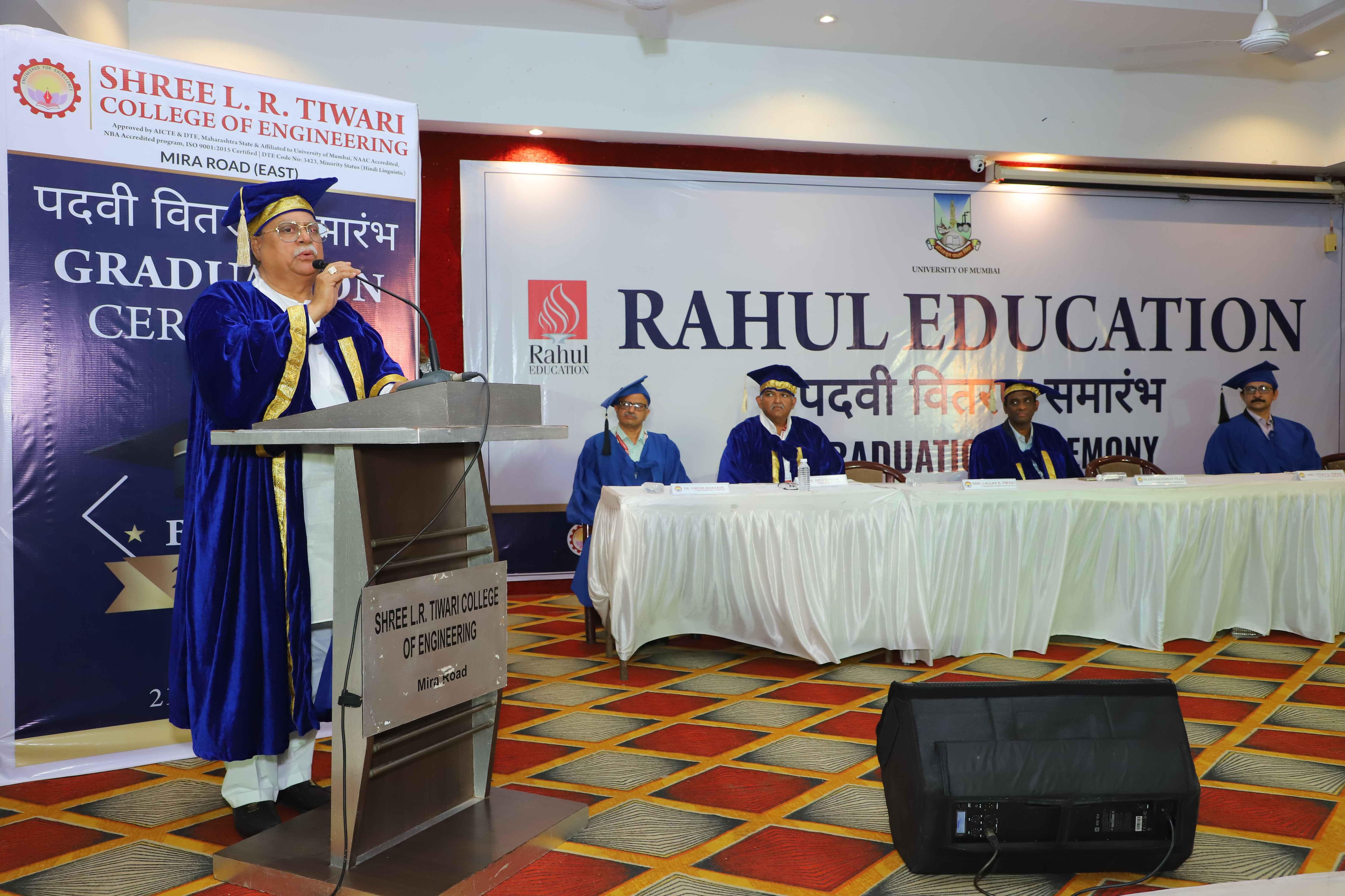 Shree L. R. Tiwari College of Engineering Thane Convocation Ceremony photo 8