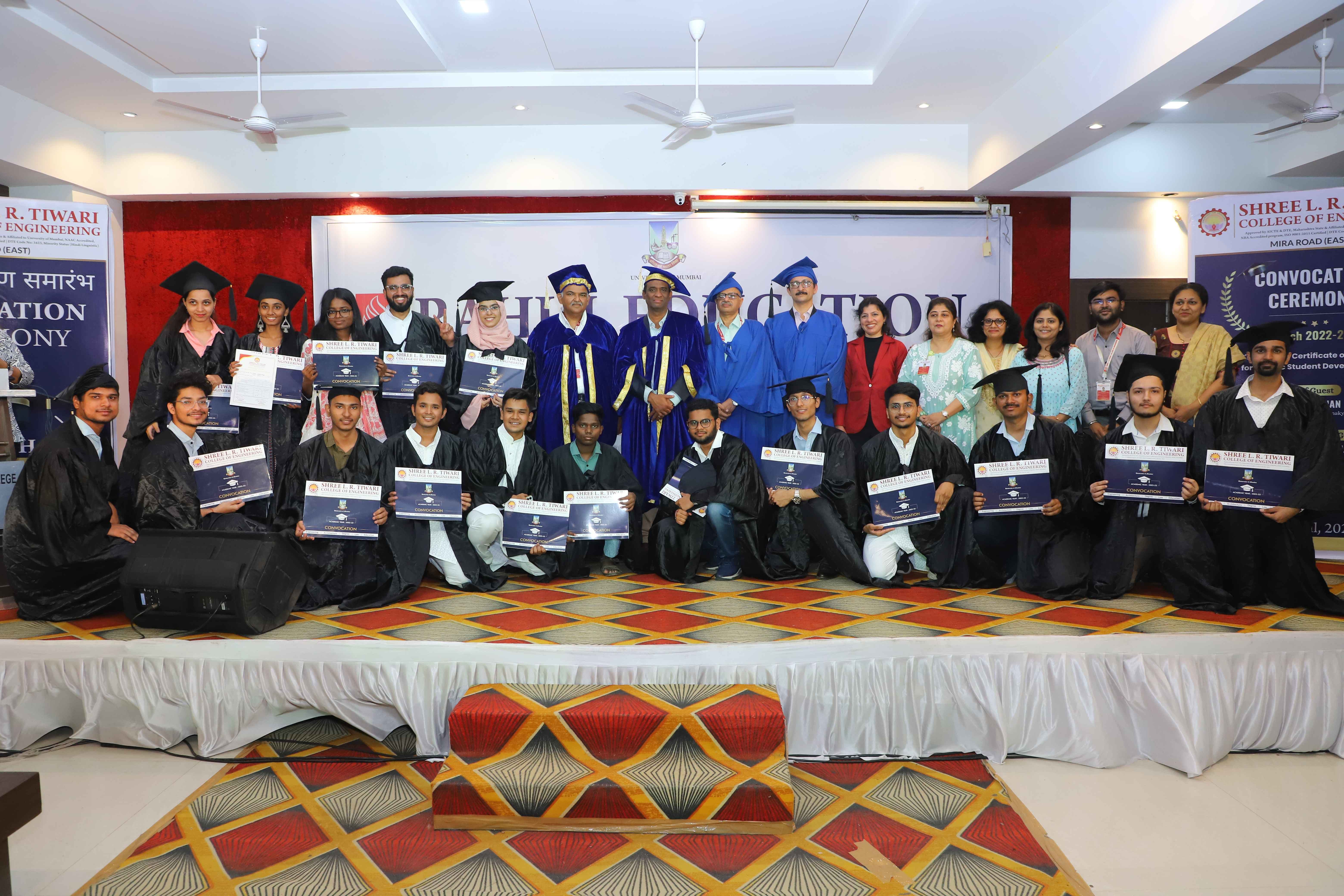 Shree L. R. Tiwari College of Engineering Thane Convocation Ceremony photo 17