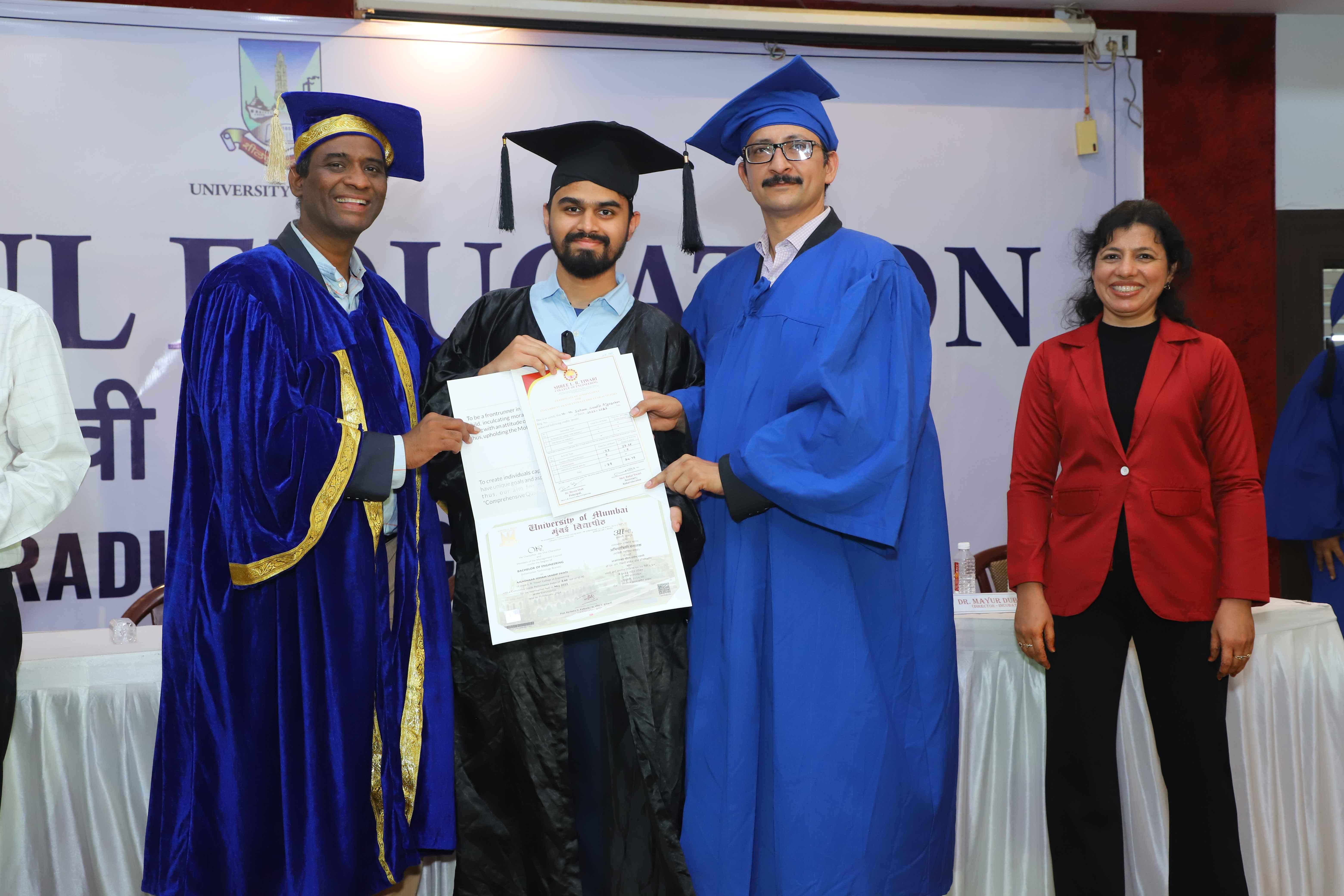 Shree L. R. Tiwari College of Engineering Thane Convocation Ceremony photo 22