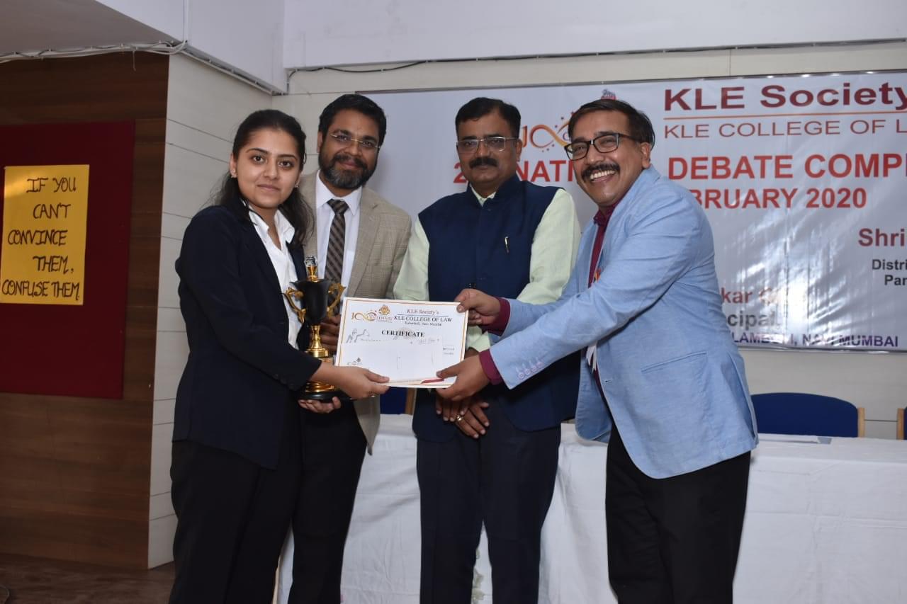 KLE College of Law Mumbai National Debate Competition photo 12