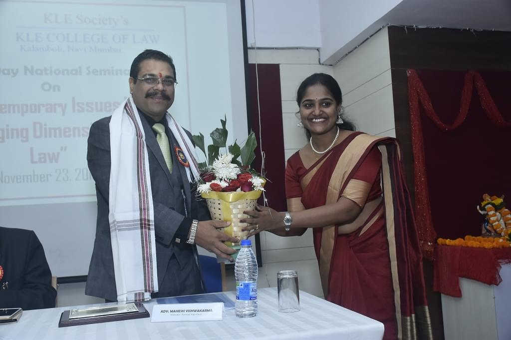 KLE College of Law Mumbai National Seminar photo 8