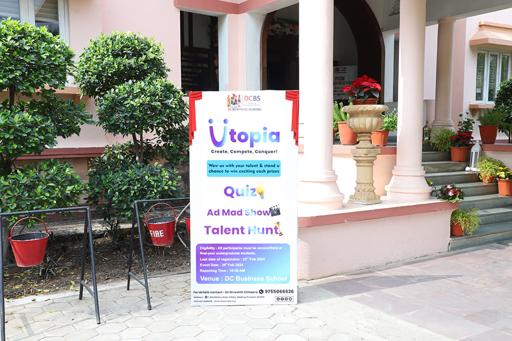 DC Business School Indore Utopia Festival 2024 photo 14