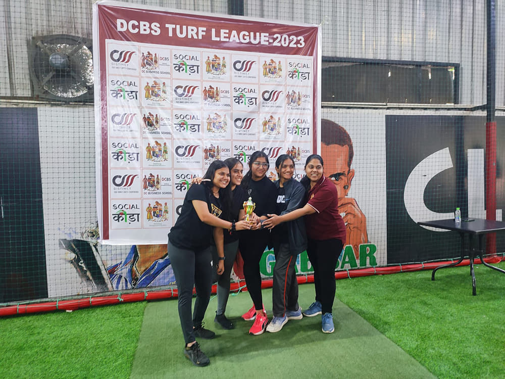 DC Business School Indore DCBS Turf Tournament 2023 photo 3