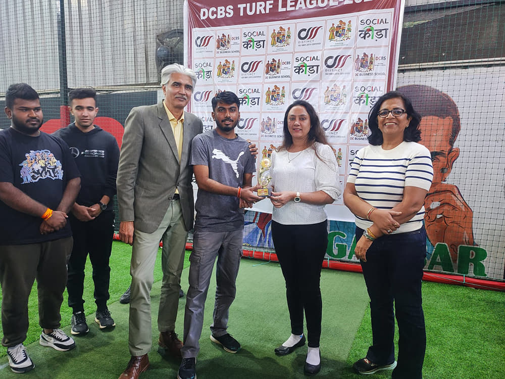 DC Business School Indore DCBS Turf Tournament 2023 photo 7