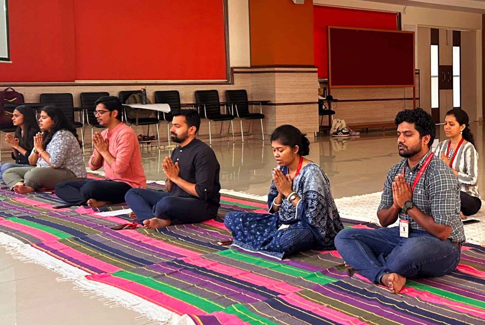 Thakur School of Architecture and Planning Mumbai Yoga Day photo 1