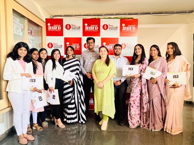 Inter National Institute of Fashion Design Raipur Student Life at INIFD photo 12