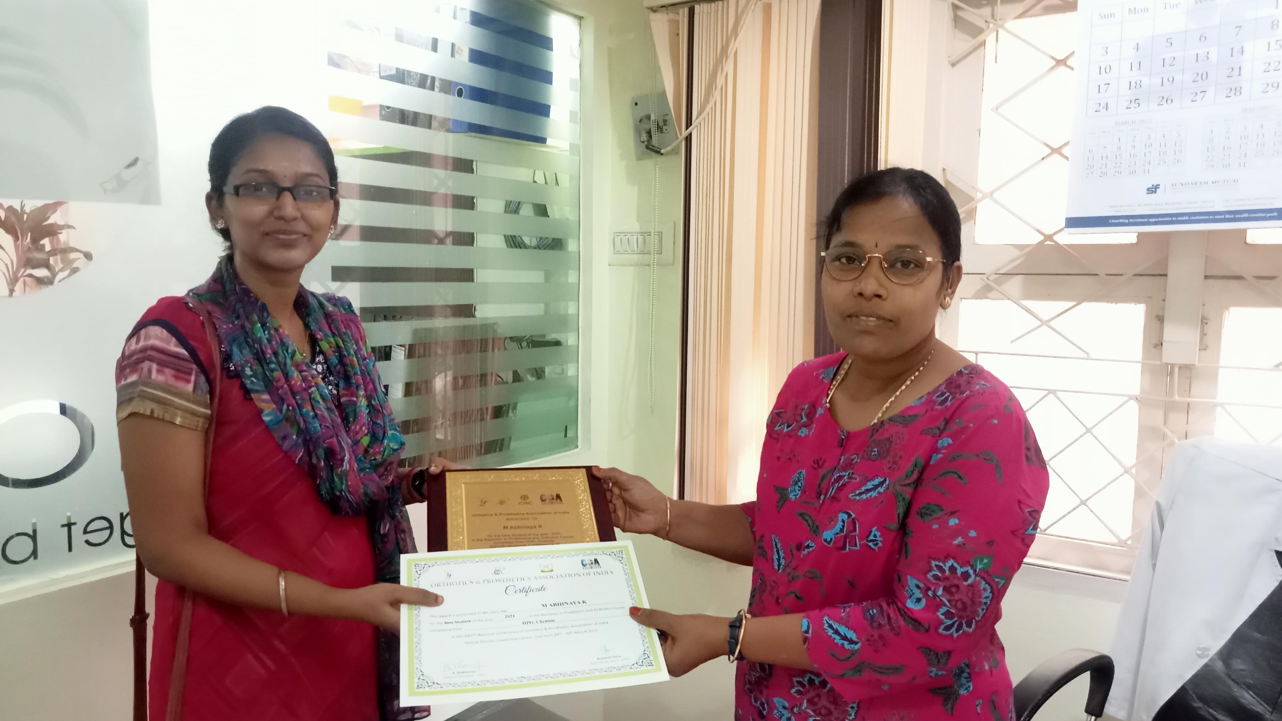 ISHWAR Institute of Prosthetics and Orthotics Chennai Events & Extra Curriculars photo 3