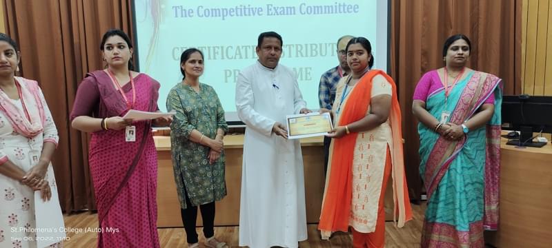 St. Philomena's College Mysore Competitive Exam photo 4