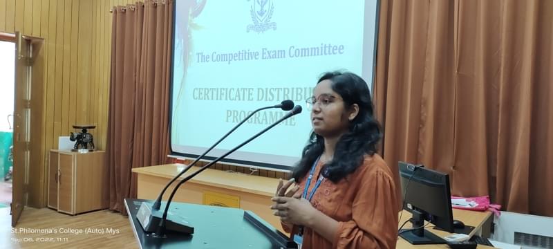 St. Philomena's College Mysore Competitive Exam photo 5