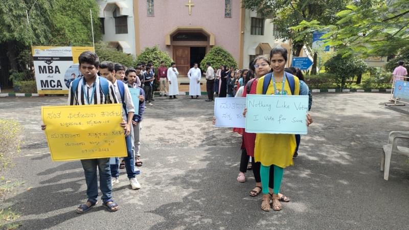 St. Philomena's College Mysore Student Activity photo 65