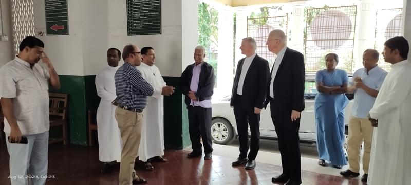 St. Philomena's College Mysore MEP Father Visit photo 2