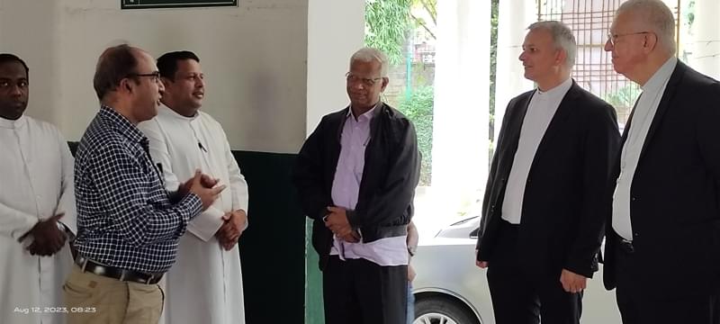 St. Philomena's College Mysore MEP Father Visit photo 3