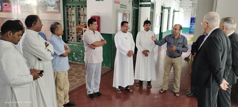 St. Philomena's College Mysore MEP Father Visit photo 4