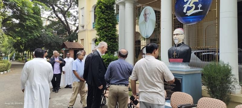 St. Philomena's College Mysore MEP Father Visit photo 5
