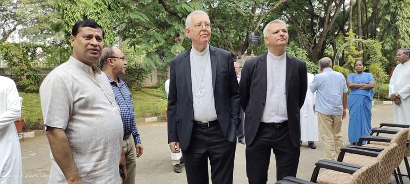 St. Philomena's College Mysore MEP Father Visit photo 6