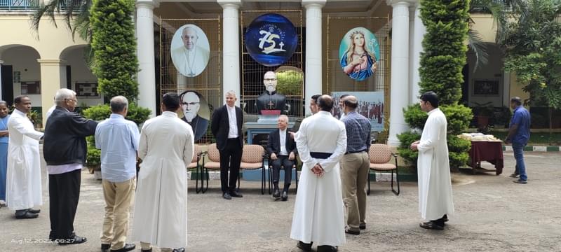 St. Philomena's College Mysore MEP Father Visit photo 7