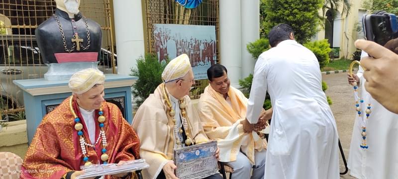 St. Philomena's College Mysore MEP Father Visit photo 8