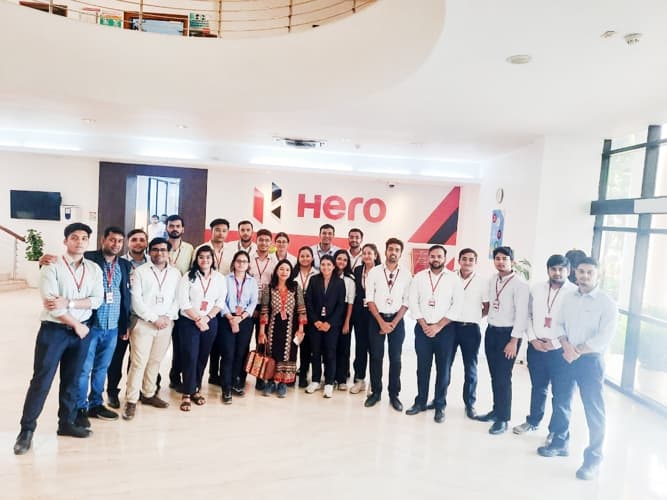 LBSIM Delhi Industrial Visit photo 1