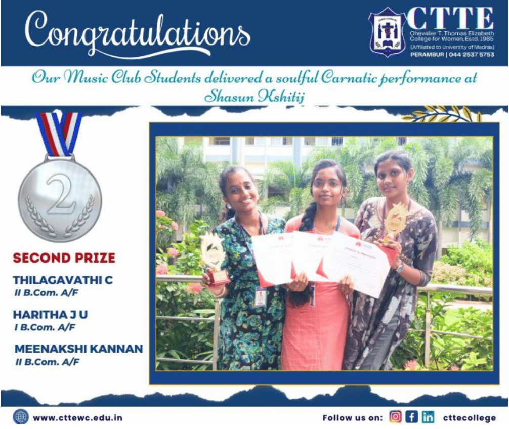 Chevalier T.Thomas Elizabeth College For Women Chennai College Events photo 1