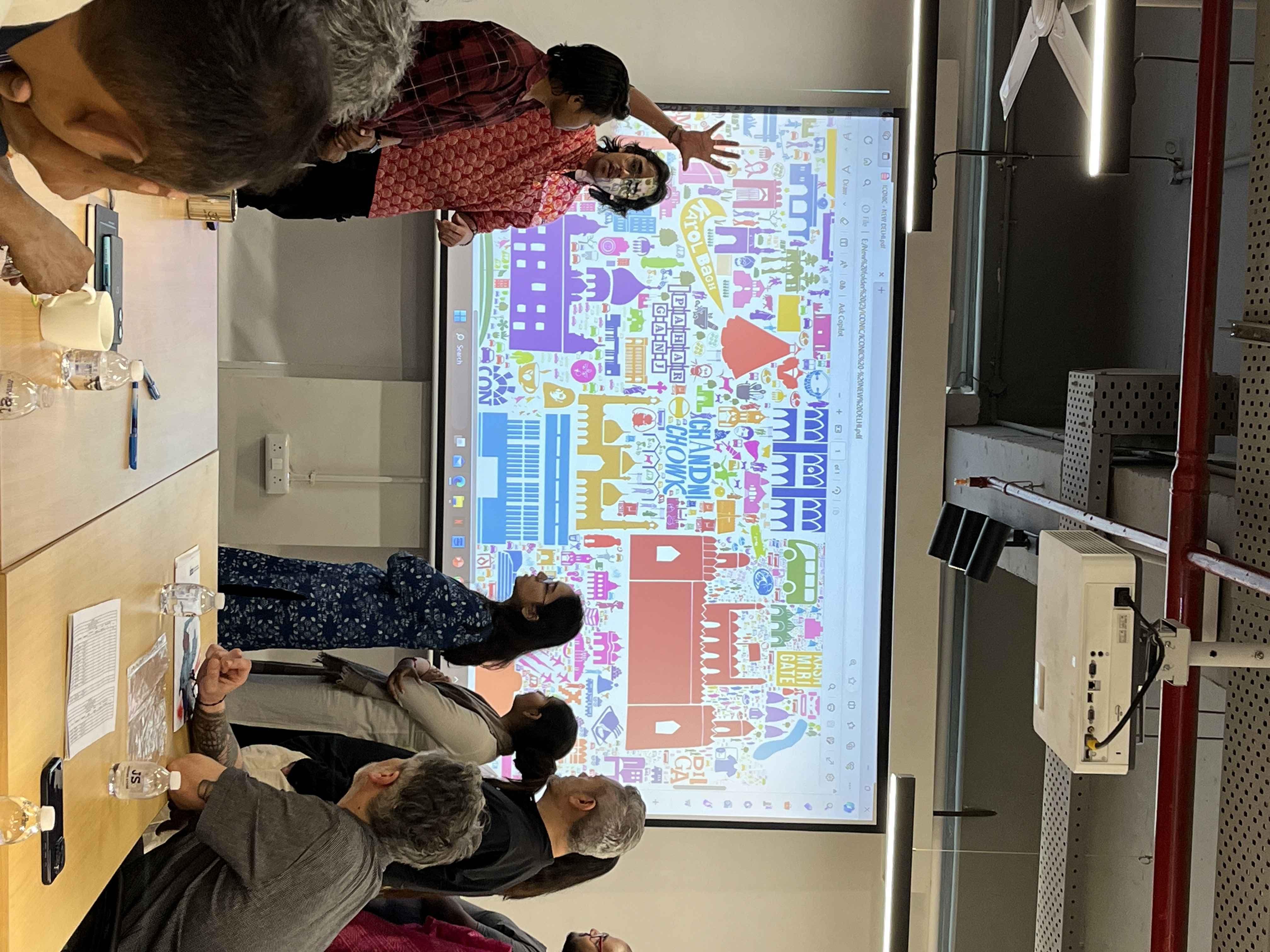 École Intuit Lab French Institute of Design, Digital & Strategy New Delhi International workshop Rafael and Stephane photo 2