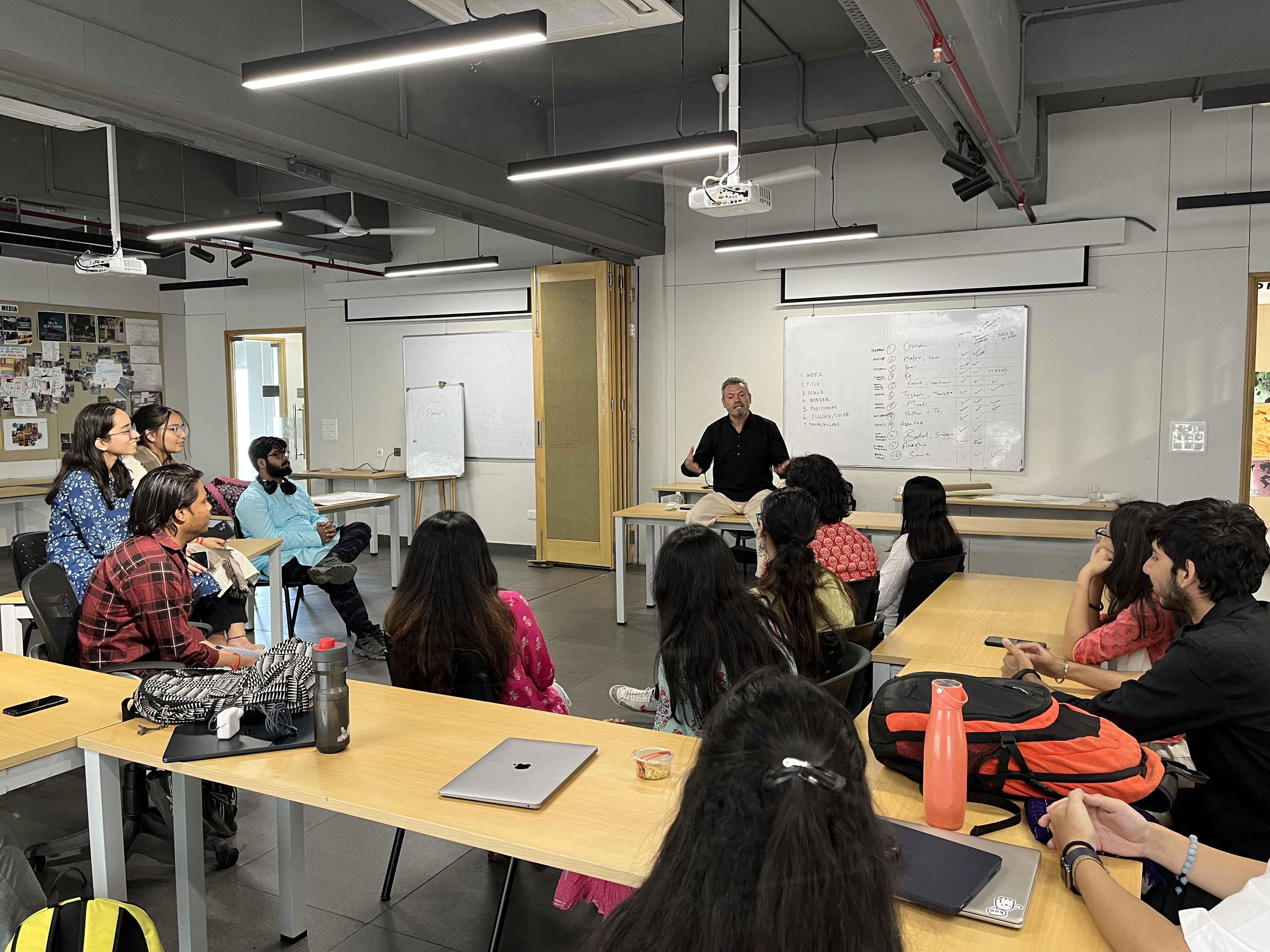 École Intuit Lab French Institute of Design, Digital & Strategy New Delhi International workshop Rafael and Stephane photo 8