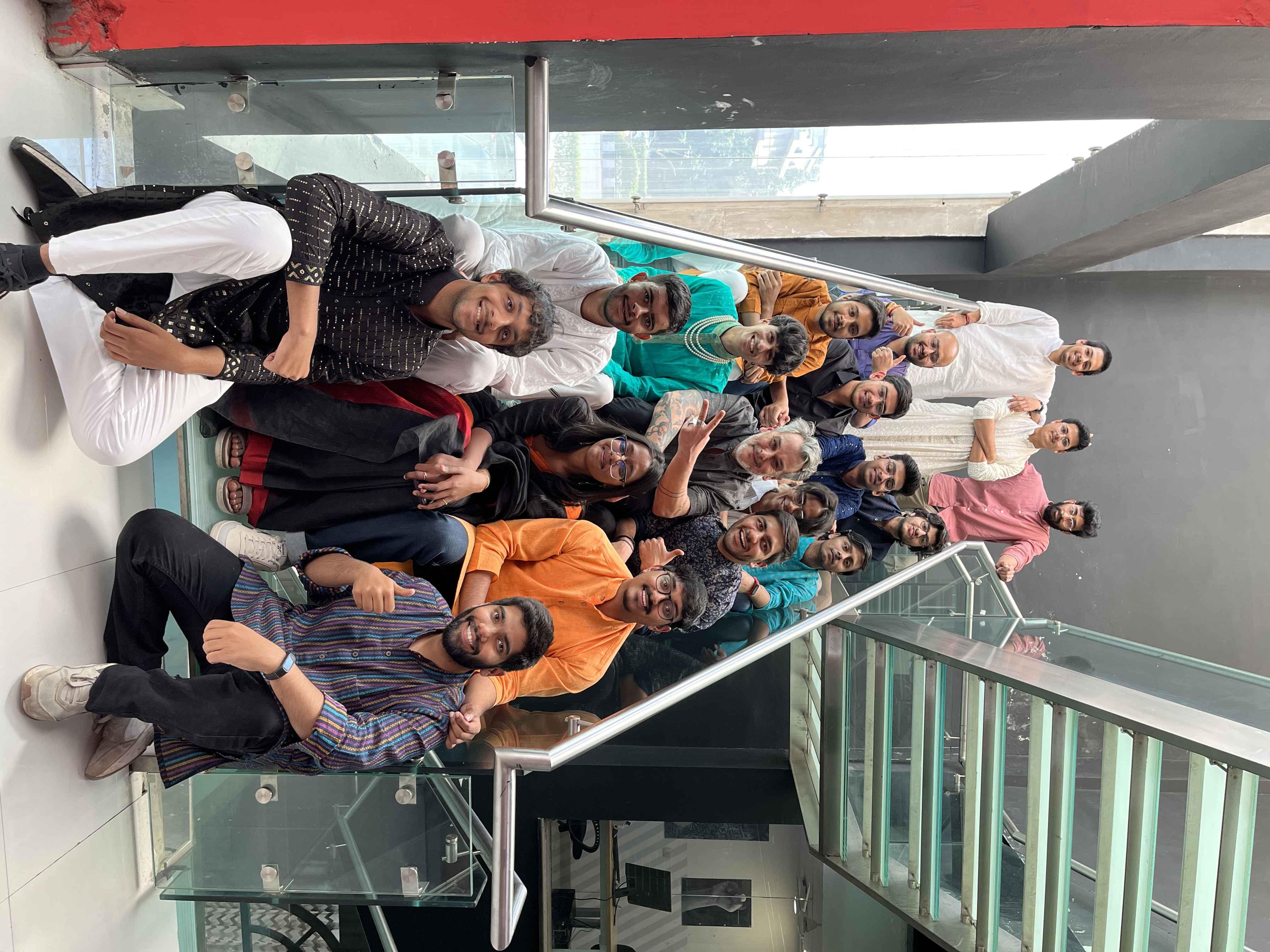 École Intuit Lab French Institute of Design, Digital & Strategy New Delhi International workshop Rafael and Stephane photo 10