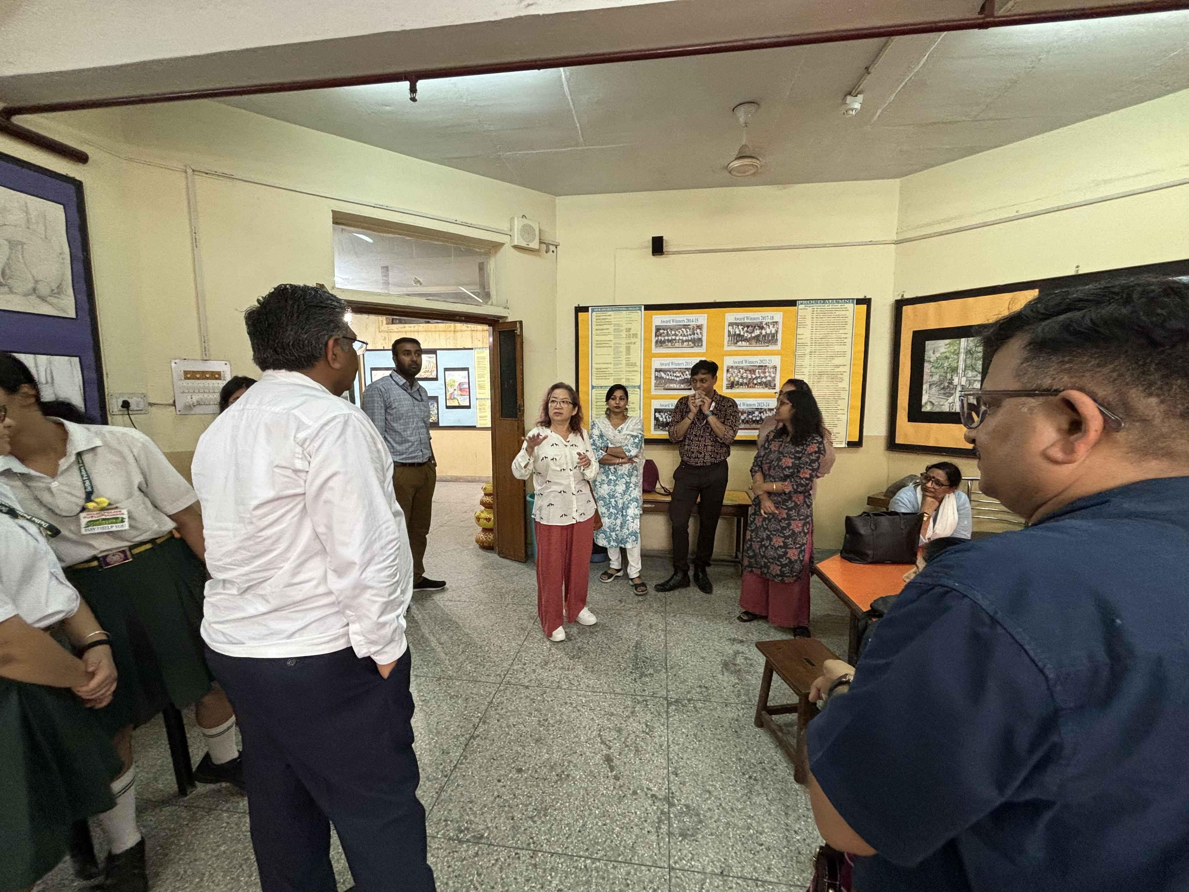 École Intuit Lab French Institute of Design, Digital & Strategy New Delhi DPPS Art Competition photo 2