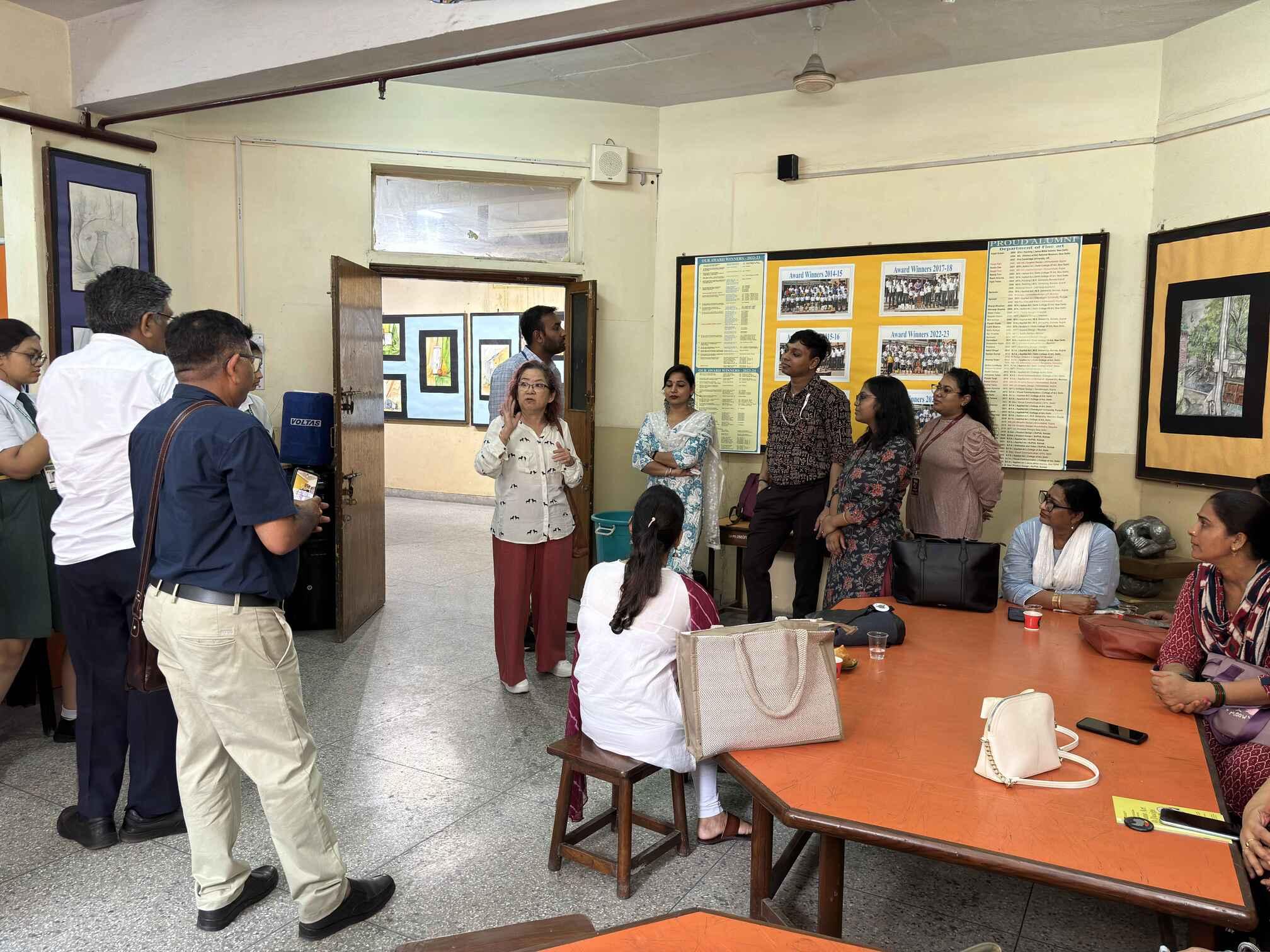 École Intuit Lab French Institute of Design, Digital & Strategy New Delhi DPPS Art Competition photo 31