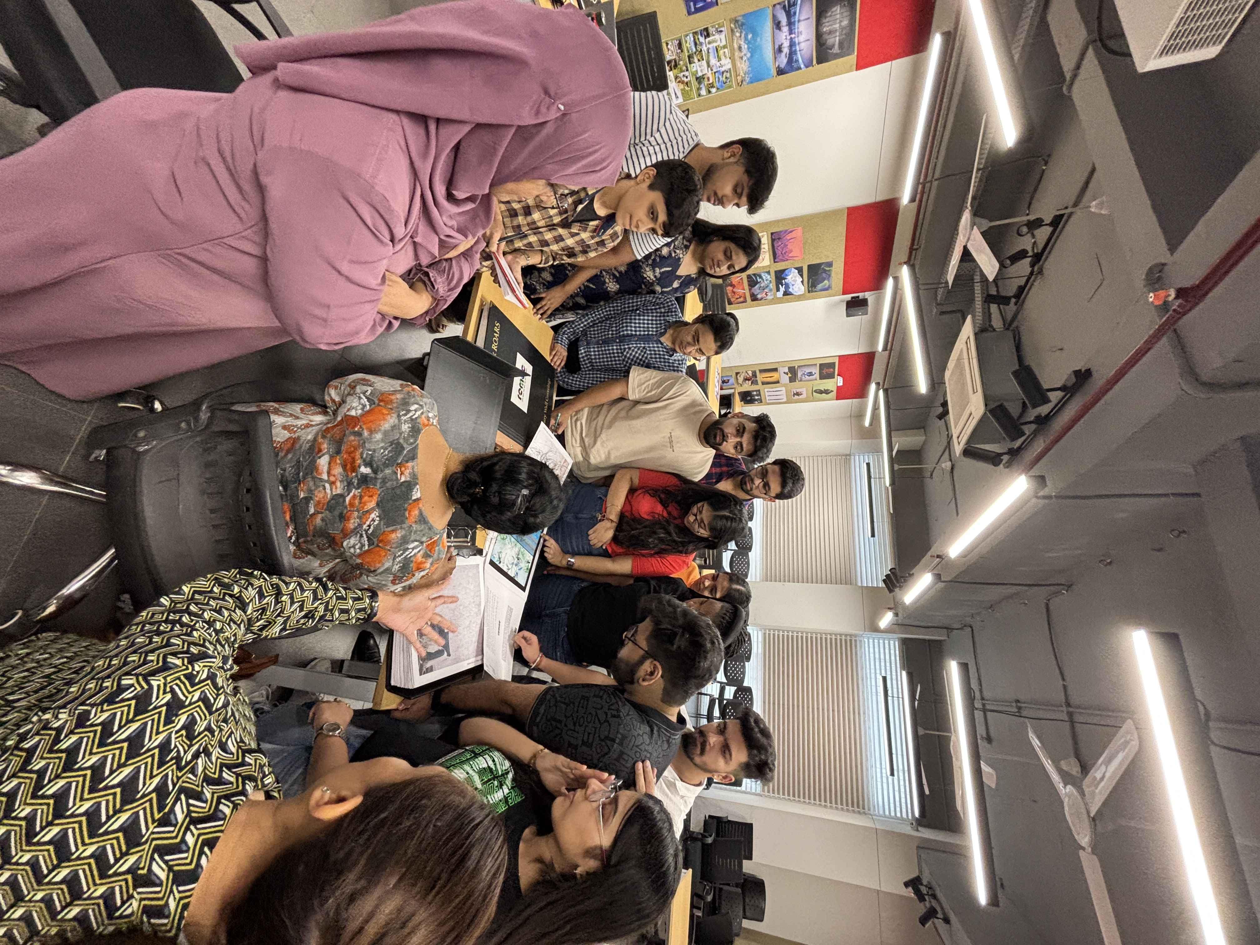 École Intuit Lab French Institute of Design, Digital & Strategy New Delhi ID Industry Visit 18th Sep 2024 photo 6