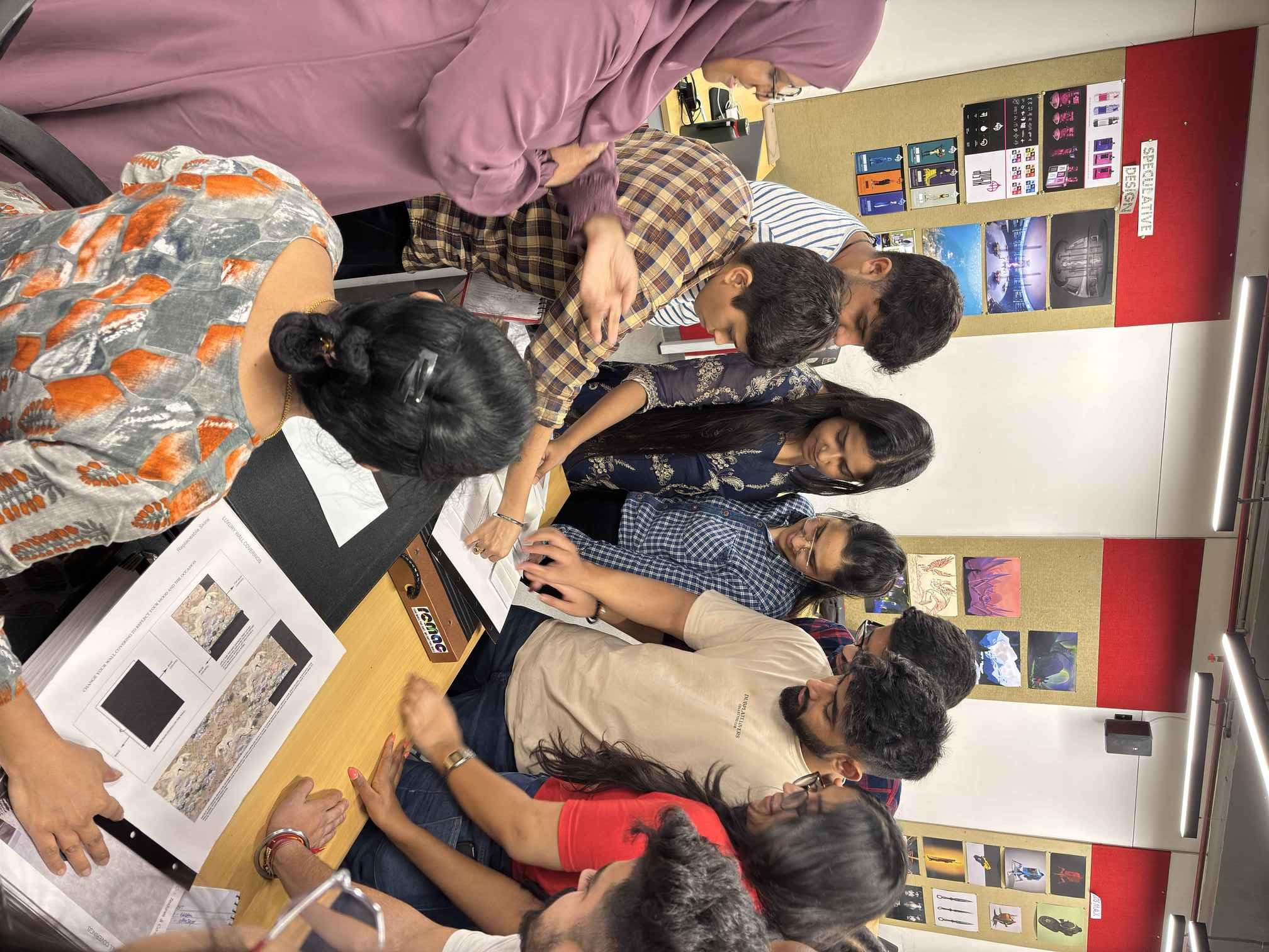 École Intuit Lab French Institute of Design, Digital & Strategy New Delhi ID Industry Visit 18th Sep 2024 photo 8