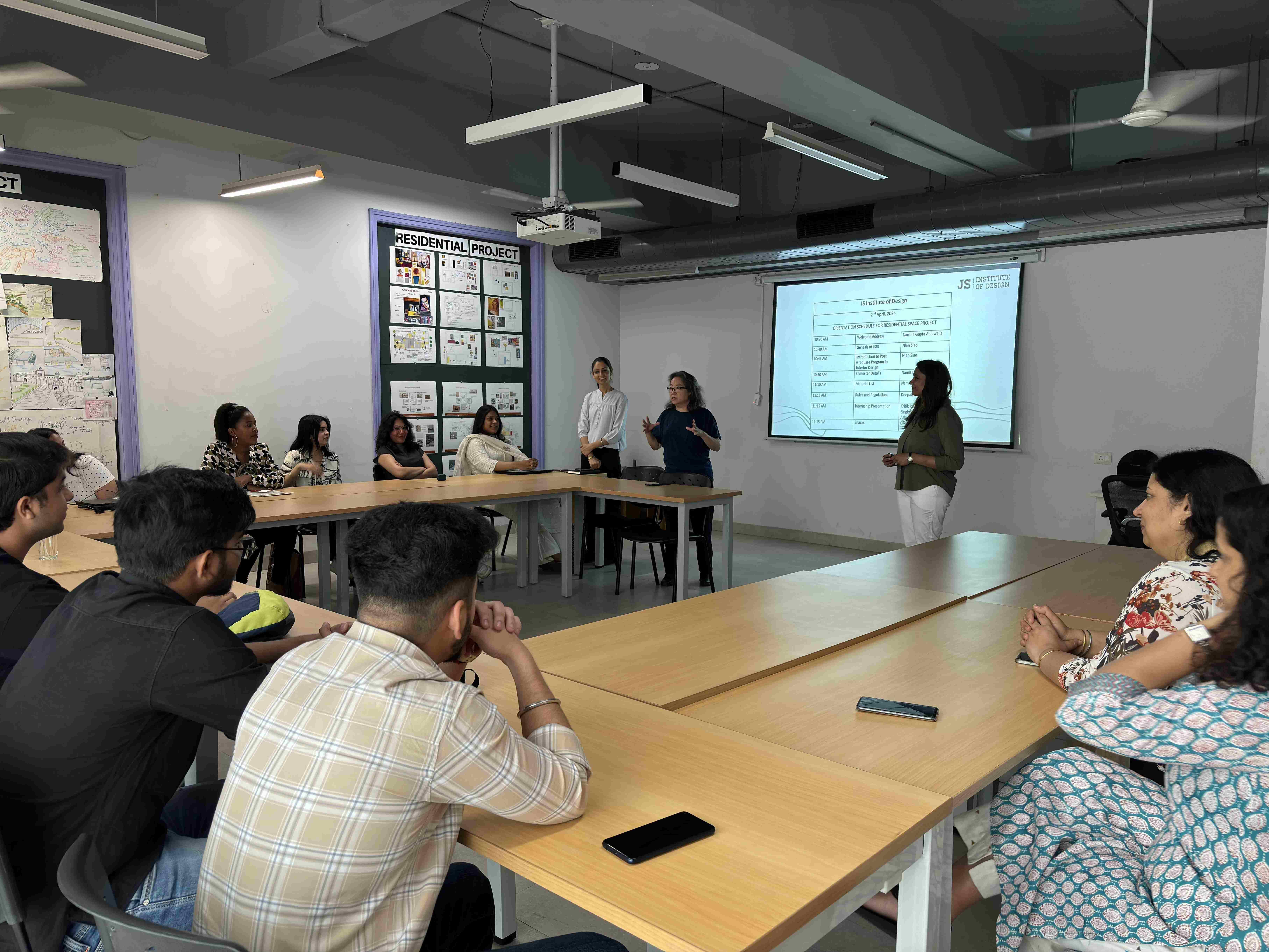 École Intuit Lab French Institute of Design, Digital & Strategy New Delhi ID Orientation 2nd April 2024 photo 9