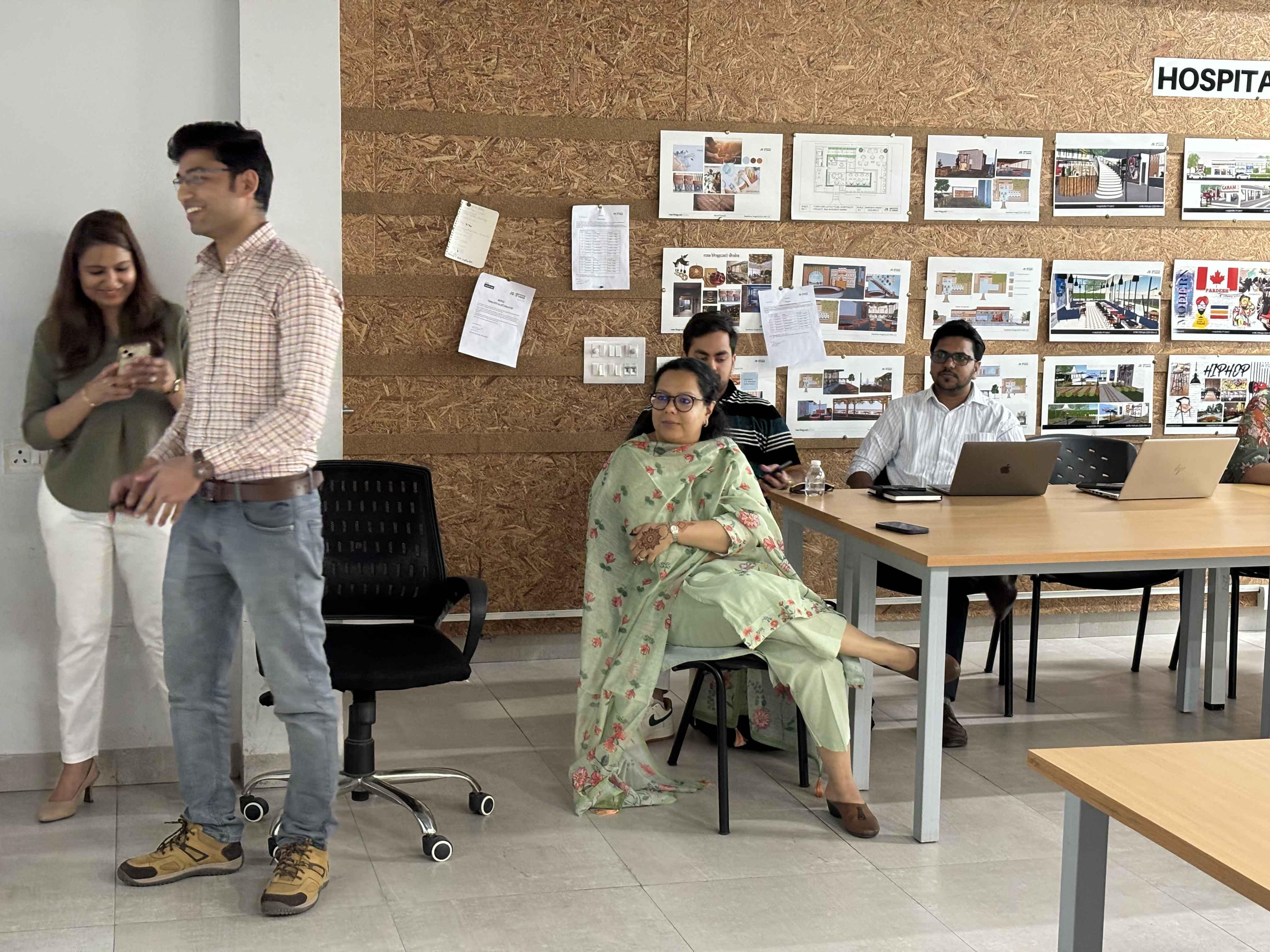 École Intuit Lab French Institute of Design, Digital & Strategy New Delhi ID Orientation 2nd April 2024 photo 11